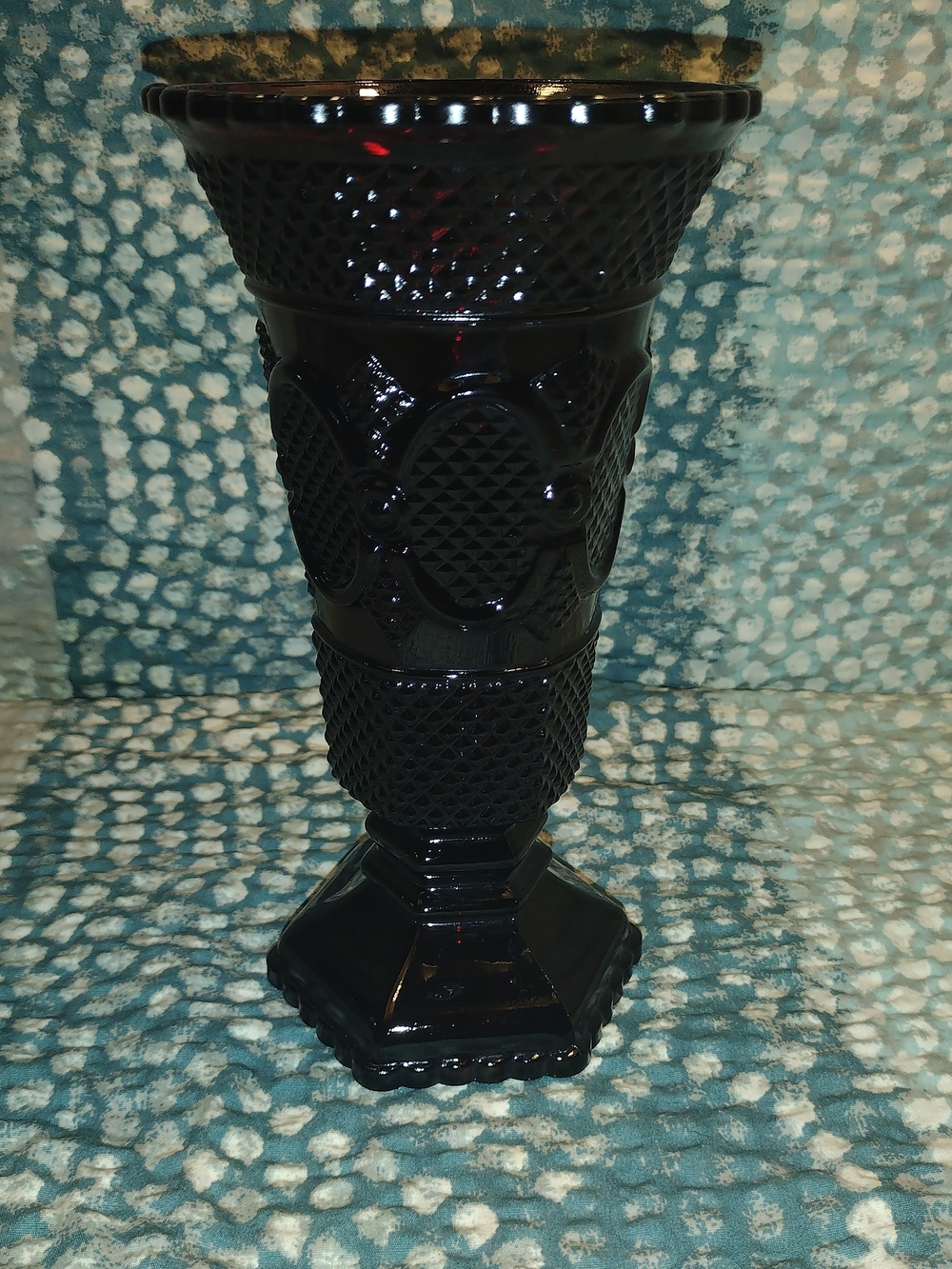 Avon Cape Cod Ruby Red Vase